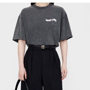 Anine Bing Kent tee love in XS NWOT
